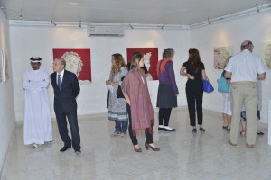 Abu Dhabi Art Hub Solo Exhibition 2015  