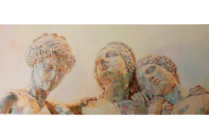Sleeping Ariadne  60x80 cm oil on canvas 2013