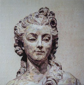 Henriette 60x60cm oil on canvas 2014